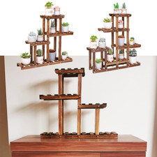 Blumenständer Holz Pflanzenständer Für Fensterbank Tisch Pflanzentreppe Regal DE