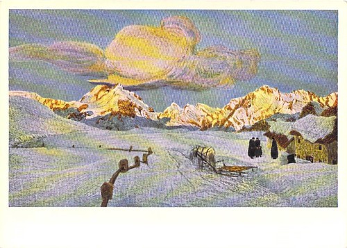 Künstler giovanni segantini - künstler,