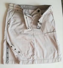 ESPRIT * Cargorock mit Gürtel * viele Taschen * Hellbeige * Größe 32 * NEU * 