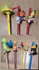 Bleistift Topper  -  -Ernie, Bert, Tiffy, Felix, Rabe Socke, Pinoccio, Bussi