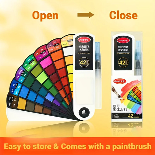 Aquarellfarben set malpalette - aquarellfarben,