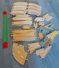 Konvolut Holz Schienen Holz