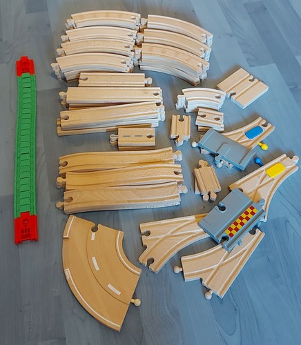 Konvolut holz schienen - konvolut,