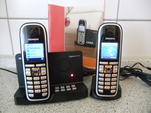 Siemens gigaset c475 duo mit - siemens,