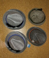 Trachtenhut 4 Stück Herren Damen Filzhut Oktoberfest Fasching Party Hut Set