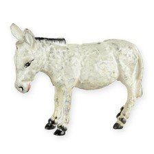 Spardose esel aus gusseisen - spardose,