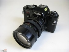Ricoh KR-10 super SLR Kamera Zoom-Objektiv Soligor 2,5/3,5 f=35-70 mm lens