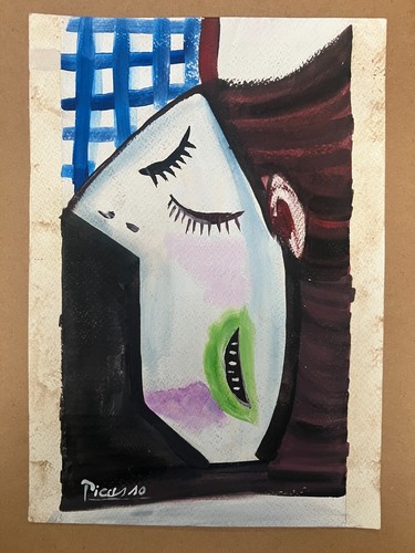 Pablo picasso - picasso, (handgemacht)
