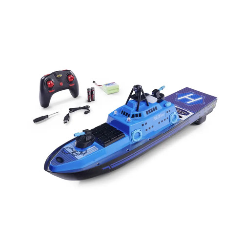 Carson polizeiboot 2 4g - rc-,