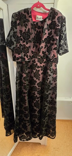 Midi abendkleid tlg - abendkleid, 2-tlg.