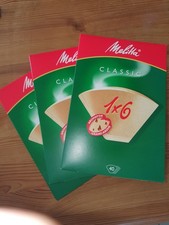 Melitta Filtertüten 1x6,                          3 Packungen 40 Stück