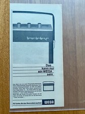 Wega bobby kofferradio - wega, radio