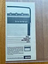 Wega Bobby Kofferradio Radio