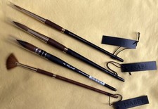 4 Aquarellpinsel, Kolinsky