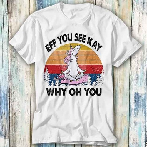 Shirt unicorn eff you - t-shirt,