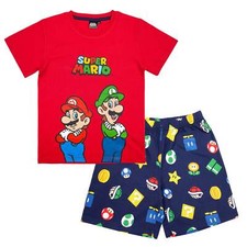 Super mario schlafanzug pyjama - super,