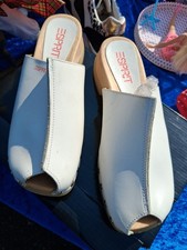 Esprit weiße pantoletten - esprit,