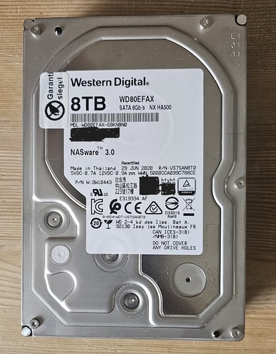 Western digital red 8tb - 8tb, nas