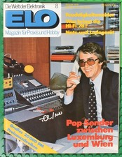 ELO Magazin August 1978 Nr 8 -