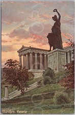 Postkarte Münchner Brauerei