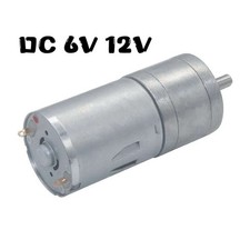 JGA25-370 DC 6V 12V Geared