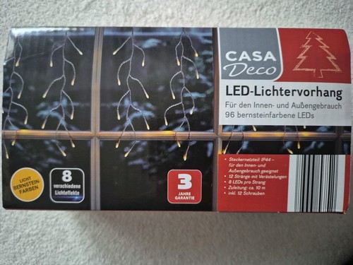 Led lichtervorhang casa - lichtervorhang,