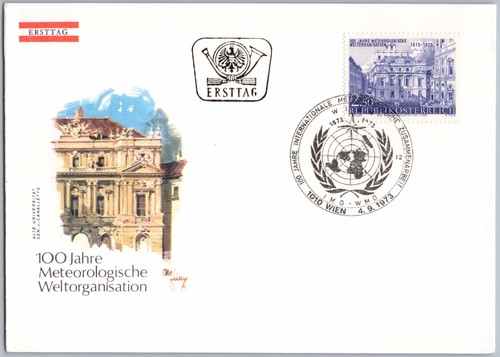 österreich fdc wien - wien, 1973