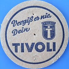 Alter Bierdeckel Tivoli Brauerei Krefeld um 1940-50