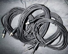 Audio Kabel 3 Pol XLR / Klinke 6.35mm verschiedene Varianten