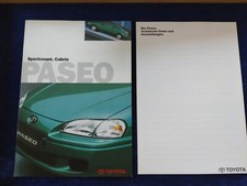 Toyota Paseo Sportcoupe Cabrio Prospekt 02.1997 + technische Daten