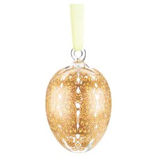 Das Glas-Ei 1994 Hutschenreuther Osterartikel / Frühlingsartikel Ostereier aus G