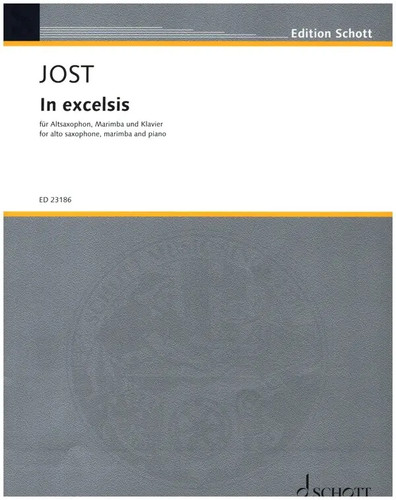 Excelsis für altsaxophon - in,