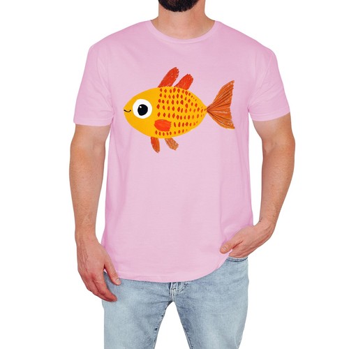 Lustiges herren shirt fisch - t-shirt,