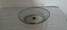Schale,Anbietschale,Obstkorb,Brotkorb,Drahtkorb,oval,Alessi,INOX,18/10,Italy
