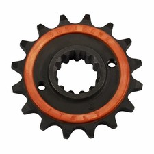 SILENT-Ritzel 15 Zähne (525) Honda CBR 600 F, Bj. 99-13 (PC35 PC41); gummiert