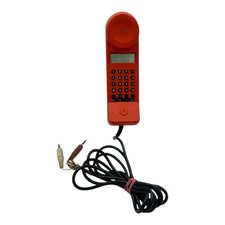 Telekom Prüftelefon Leitungstester Telefon rot/orange