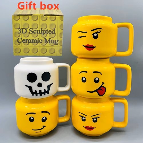 Lego kopf retro keramik - keramik, 250ml