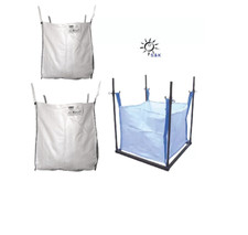 Transportsack Big Bag 60x60x60 / 90x90x90 - müba Big Bag Gestell - Gartensack