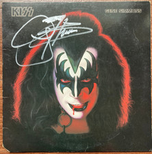 KISS Gene Simmons Solo LP signed. Cover signed. Vinyl. Rare! No CD. No poster.
