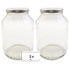 mikken 2 große Einmachgläser