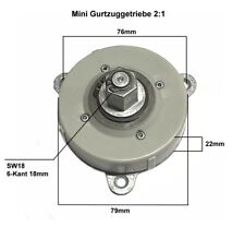Mini Gurtzuggetriebe Gurt