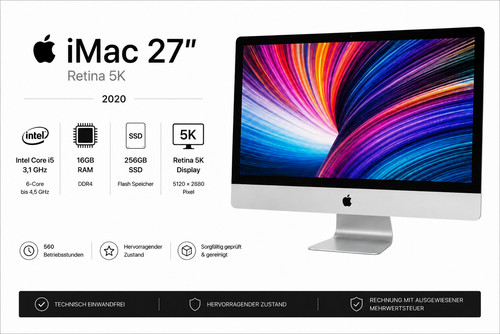 Apple imac 2020 intel - 27", |
