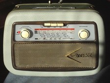 Röhrenradio Akkord Pinguin U58 Kofferradio, funktionsfähig