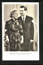 AK Musikerin Irma Baltuttis bei einem Duett mit ihrem Kollegen Fred Frohberg 