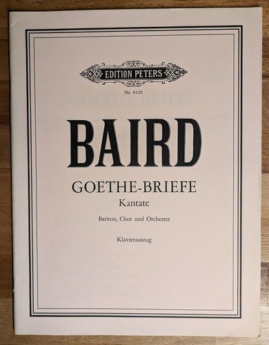 Goethe briefe tadeusz baird - goethe-briefe, :