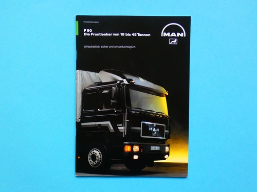 Prospekt lkw man f90 - -,