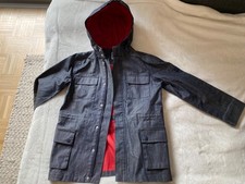 Superschöner Regenmantel in Denim Optik von Jacadi Paris - wie neu