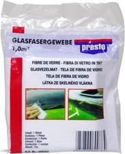 €9,95 qm / 1 qm Presto Glasgewebeband  330g/m 600764 Glasfasergewebe 1 m²