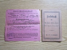 Soldbuch mit