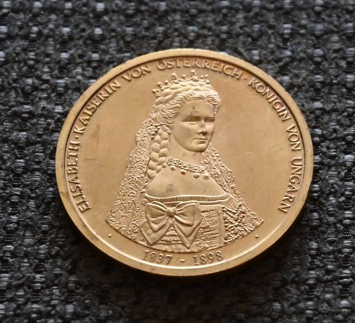 Medaille elisabeth kaiserin - medaille,